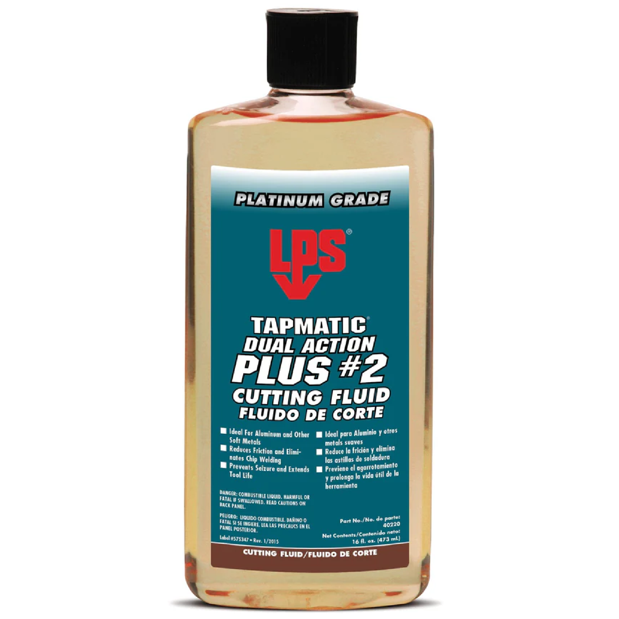 LPS TAPMATIC DUAL ACTION PLUS #2 Cutting Fluid 16 OZ (473ML)